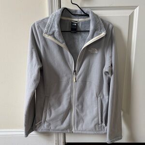 The North Face Light Gray Fleece Jacket